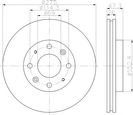 Disc frana