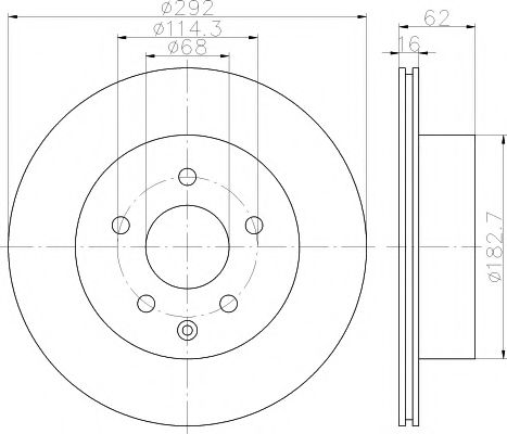 Disc frana