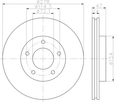 Disc frana