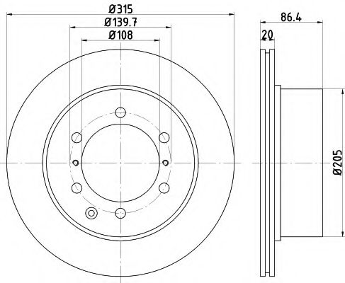 Disc frana