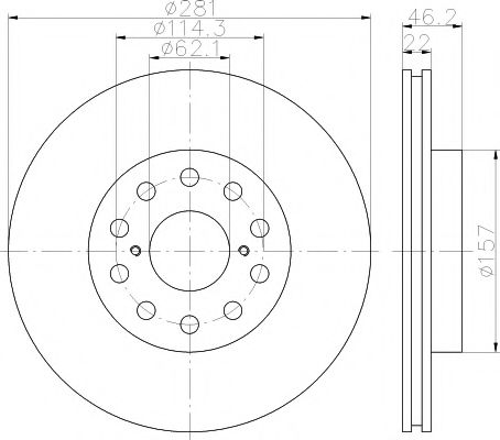 Disc frana