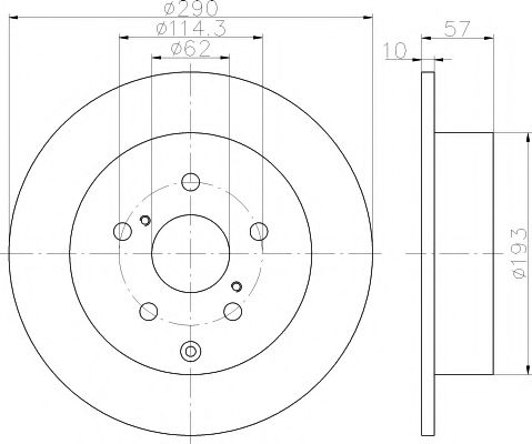 Disc frana