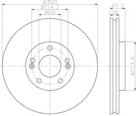 Disc frana