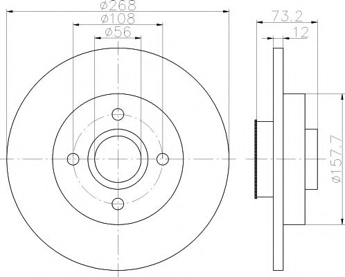 Disc frana