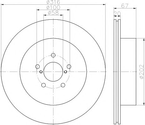 Disc frana