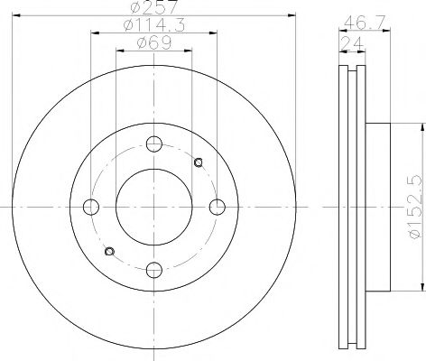 Disc frana