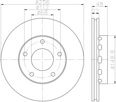 Disc frana