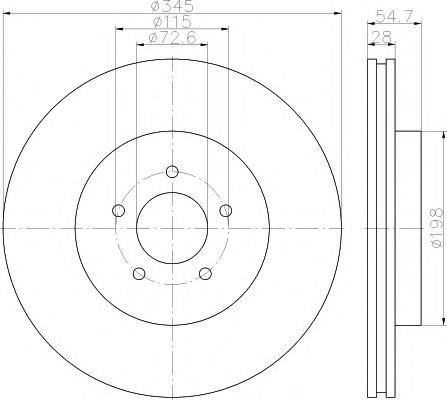 Disc frana