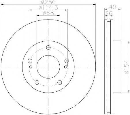 Disc frana