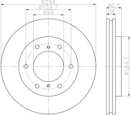 Disc frana