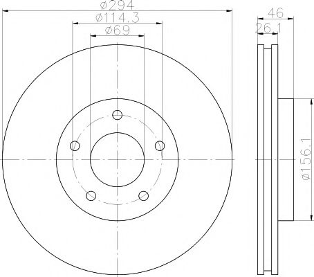 Disc frana