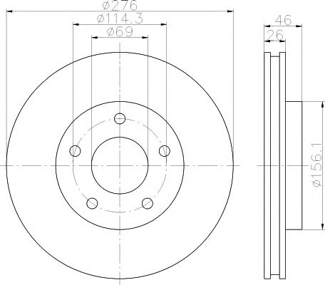 Disc frana