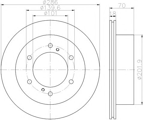 Disc frana