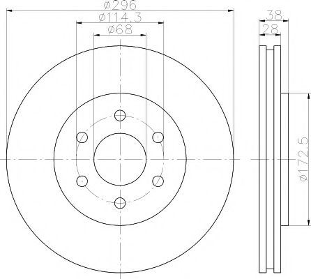 Disc frana