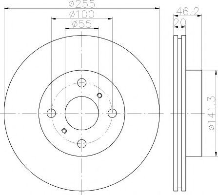 Disc frana