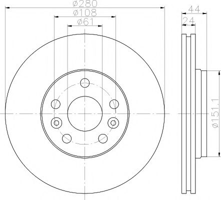 Disc frana