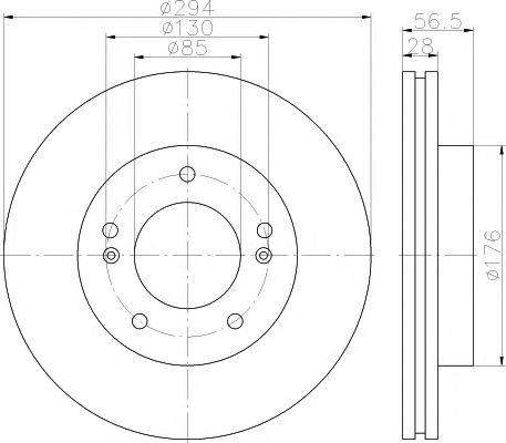 Disc frana