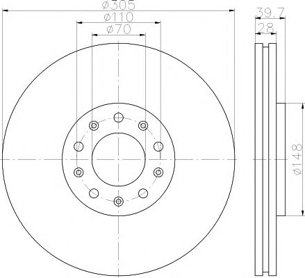 Disc frana