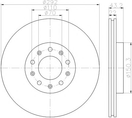 Disc frana