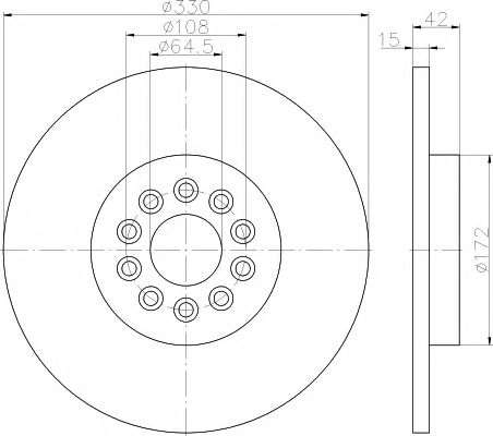 Disc frana