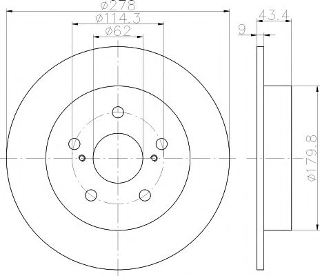 Disc frana