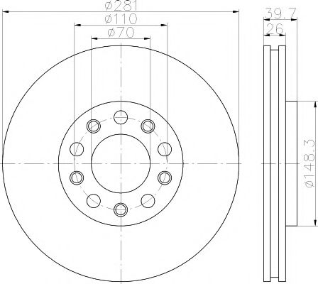 Disc frana