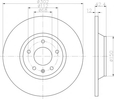 Disc frana