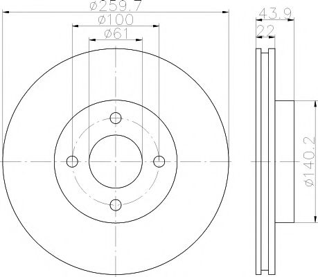 Disc frana