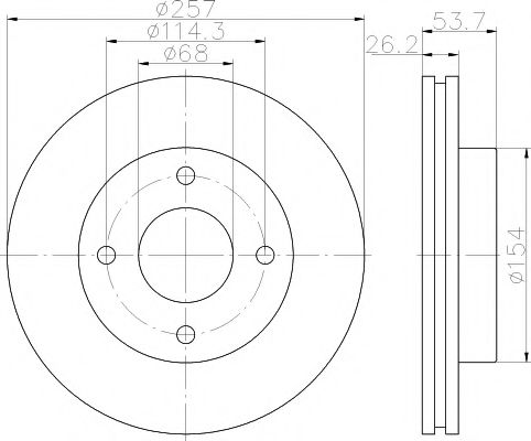 Disc frana