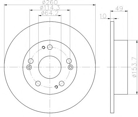 Disc frana