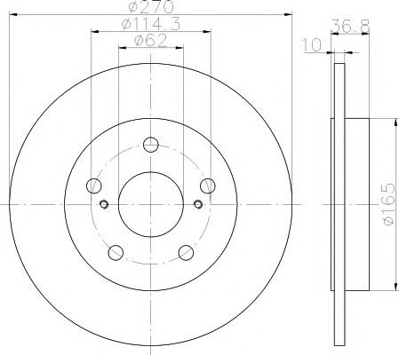 Disc frana