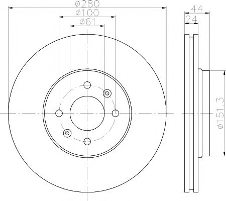 Disc frana