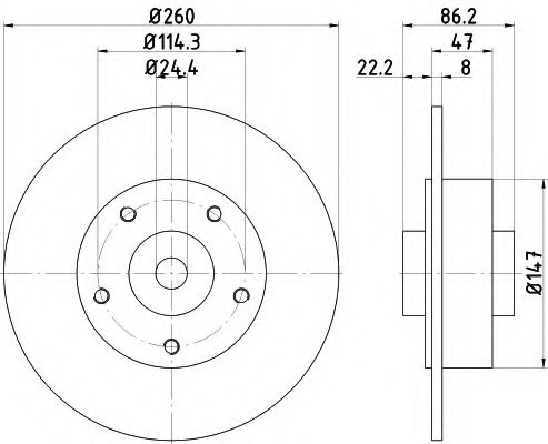 Disc frana