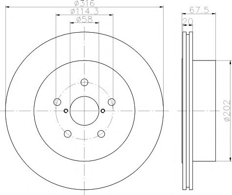 Disc frana