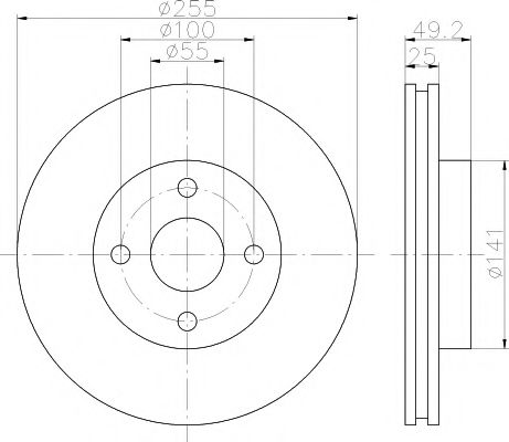 Disc frana