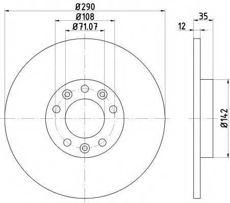 Disc frana