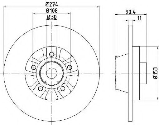 Disc frana