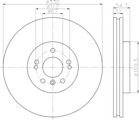 Disc frana