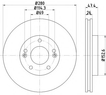 Disc frana