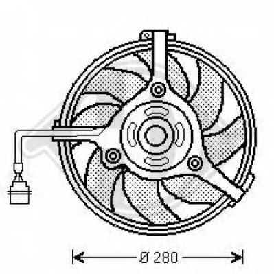 Ventilator, radiator