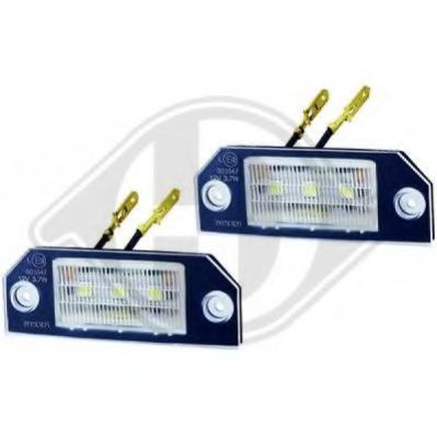 Iluminare numar de circulatie