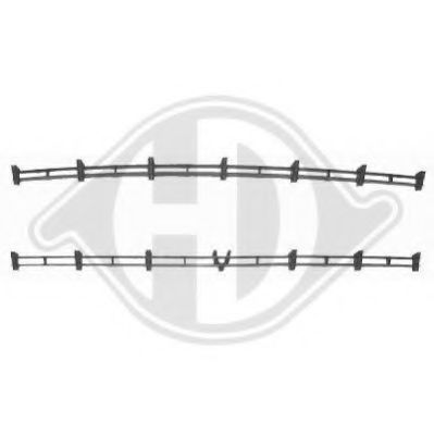 Grila ventilatie, bara protectie