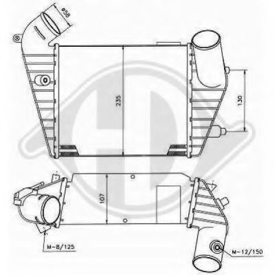 Intercooler, compresor