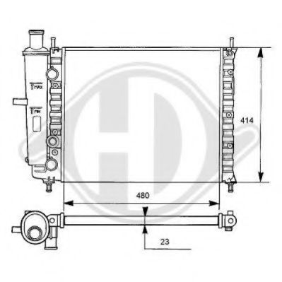 Radiator, racire motor