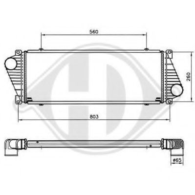 Intercooler, compresor