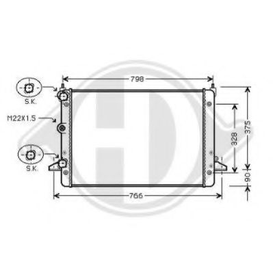 Radiator, racire motor