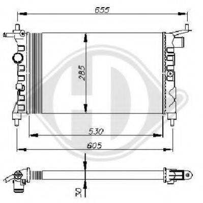 Radiator, racire motor