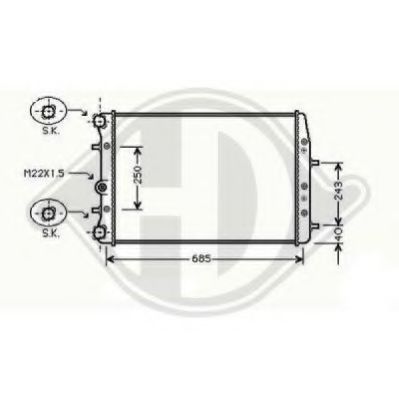 Radiator, racire motor