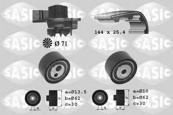 Set pompa apa + curea dintata