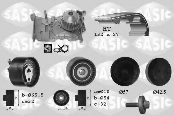 Set pompa apa + curea dintata